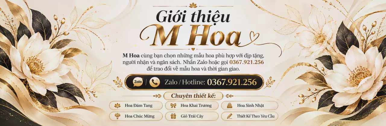 Ảnh bìa Shop hoa tươi Xã Ea Kly Đắk Lắk - Hoa cho những dịp đáng nhớ